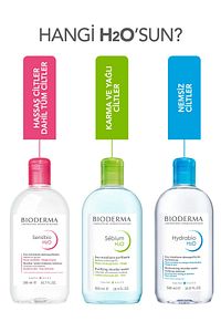 Sensibio H2O Micellar Makyaj Temizleme Suyu 2'li Set Hassas ve Tüm Ciltler Yüz ve Göz Çevresi 500 ml ürün fotoğrafı