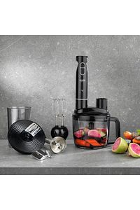 Chef Blend Mega Blender Set-siyah/gümüş ürün fotoğrafı