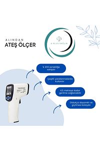 Temassız Ateş Ölçer Kızıl Ötesi Ateş Ölçer FDA Onaylı Çocuk Yetişkin ürün fotoğrafı