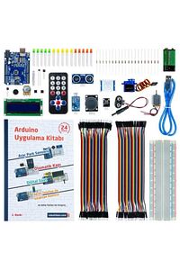 Arduino Uyumlu Süper Başlangıç Seti Uno Rev3 (KLON) (E-KİTAPLI VE VİDEOLU) ürün fotoğrafı