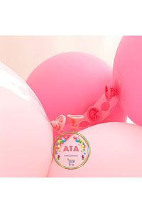 ^^ Doğum Günü Konsepti Makaron Set*Sarı*Pembe*Lila*Yeşil*Mavi* 100 lü Balon Zinciri Parti Seti ürün fotoğrafı