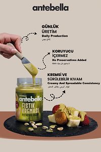 Antep Fıstık Kreması 320 G - Antep Fıstığı Kreması ürün fotoğrafı