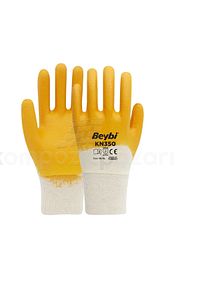 Kn350 Flex Iş Eldiveni - 3/4 Nitril Kaplı - Ekonomik Paket - (12 ADET) No:10 ürün fotoğrafı