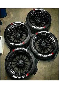 8 Adet Hankook Lastik Yazısı Motosiklet Ve Otomobil Hankook Lastik Yazısı Sticker ürün fotoğrafı