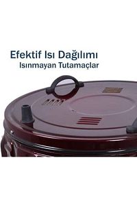 Çift Tepsili Fırın-tepsileri Emaya Fırın-çift Tepsili Yuvarlak Davul Fırın ürün fotoğrafı