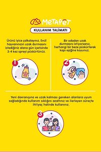Doğal Köpek Uzaklaştırıcı Sprey, Caydırıcı Tuvalet Eğitimi, Köpek Çiş Pedi Için Kovucu, 150 ml ürün fotoğrafı