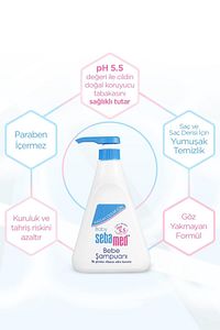 Bebe Şampuan 500ml ürün fotoğrafı