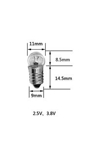 Fener Ampül 1.5 Volt Vidali (50LİK PAKET) ürün fotoğrafı