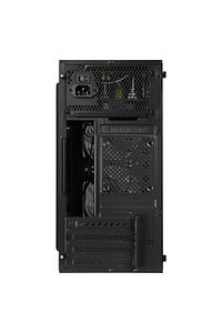 Mınıon Mesh Peak 300w 2* 12cm Rainbow Fan Akrilik Yan Panel Mini-t Gaming Oyuncu Kasası ürün fotoğrafı
