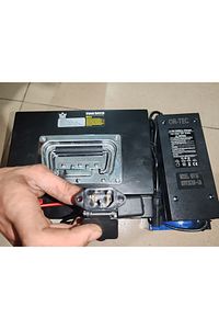5 Akü için 60 VOLT 20 24 Amper için  Lifopo4 lityum batarya seti 2 yıl garantili ürün fotoğrafı