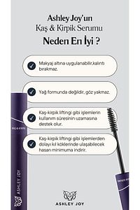 Keratin Ve Biotin Içeren Besleyici Uzatıcı Doğal Bakım Kaş Kirpik Serumu 6 ml ürün fotoğrafı