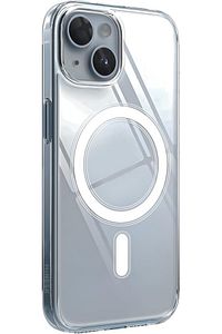 Iphone 13 - 14 Ve 15 Uyumlu Kaliteli Gerçek Magsafe Özellikli Şeffaf Kılıf ürün fotoğrafı