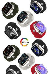 Watch 8 hk 9 Pro+ Plus Akıllı Saat Hd Ekran Oyun yükleyebilme Özelikli Yapay Zekalı ürün fotoğrafı