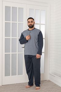 Erkek Büyük Beden Pijama Takımı ürün fotoğrafı