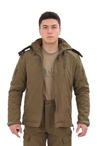 Taktik Çok Cepli Polar Astarlı Suya Dayanıklı Avcı Outdoor Softshell Mont ürün fotoğrafı