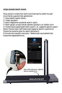 Bluetoothlu Koşu Bandı - Katlanabilir ve Müzik Çalar Yürüyüş Bandı ürün fotoğrafı