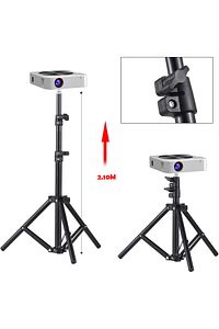 Taşınabilir Projeksiyon Cihazları ve Selfie Kullanım için Üç Ayaklı Tripod 2.10 Metre ürün fotoğrafı