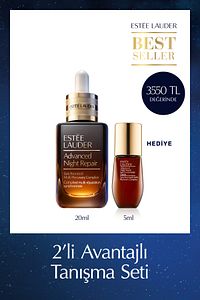 Cilt Bakım Seti - Advanced Night Repair Serum 20ml + Eye Matrix Göz Kremi 5ml, Hyalüronik Asit ürün fotoğrafı