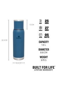 The Adventure To-go Bottle 1.0l / 1.1 Qt Abyss Termos ürün fotoğrafı