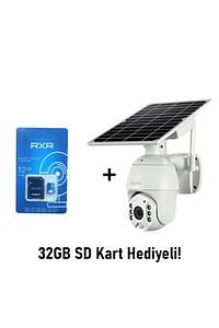 C16 4g Sim Kart Destekli (SİM KART ILE BİRLİKTE GELİR) Bataryalı Solarlı Hareketli ürün fotoğrafı
