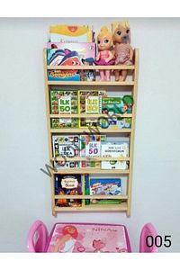 Montessori kitaplık Montessori çocuk odası kitaplığı ahşap doğal kitaplık ahşap kitaplık ürün fotoğrafı