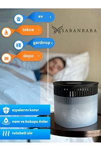 500 gr Nem Alıcılı Ve Rutubet Giderici Aparat Üçgen Naturel (TABLET DAHİL) ürün fotoğrafı