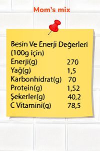 Organik Mom's Mix 315gr (PESTİSİT VE AĞIR METAL ANALİZLİ) ürün fotoğrafı