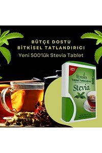 Stevia Tablet Tatlandıcı 500 Tablet ürün fotoğrafı