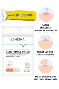 Lanbena Akne Sivilce Bandı (gündüz) ürün fotoğrafı