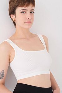 Kare Yaka Seamless Crop Atlet A0187-l5 ürün fotoğrafı