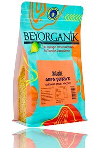 Organik Sütsüz Yumurtasız Arpa Şehriye 300gr ürün fotoğrafı