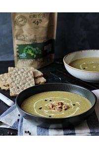 Brokoli Tozu - Dried Vegetables Powder - Broccolı Powder - Doğal Sebze Tozu 100 gr ürün fotoğrafı