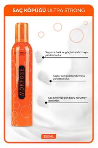 Ultra Strong Saç Köpüğü 350 ml - Güçlü Tutuş ürün fotoğrafı