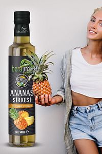 Ananas Sirkesi Doğal Fermantasyon Pineapple Vinegar 500 ml ürün fotoğrafı