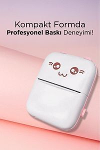 C9 Pembe Mini Yazıcı Mini Taşınabilir Termal Yazıcı Kablosuz Bağlantı Ap Kontrol ürün fotoğrafı
