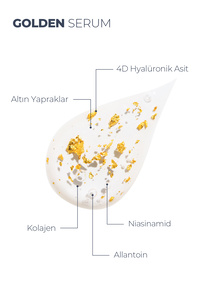 Altın Serum - 24 Ayar - Yaşlanma Karşıtı (24K ALTIN YAPRAKLI SERUM) - 30 ml ürün fotoğrafı