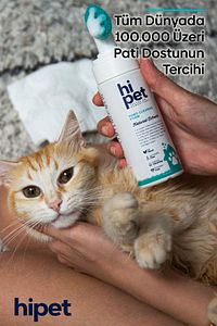 Kedi Pati Temizleme Köpüğü ürün fotoğrafı
