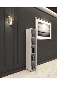 Banyo Dolabı Tek Kapaklı 5 Bölmeli Çok Amaçlı Dolap ürün fotoğrafı
