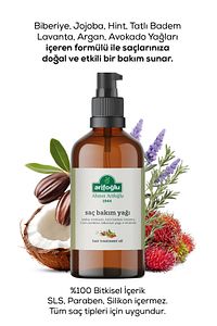 Bitkisel Saç Bakım Yağı -hızlı Uzama Dökülme Karşıtı Detoks Etkili 100ml ürün fotoğrafı