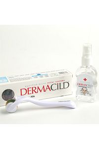 540 Iğne Titanyum Dermaroller 0,50mm Temizleme Spreyi ürün fotoğrafı