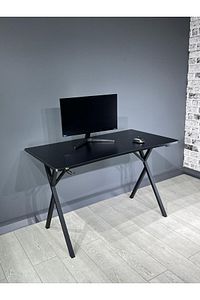 Heygaming Profesyonel Oyuncu Masası Siyah Bilgisayar Çalışma Masası 120 Cm ürün fotoğrafı