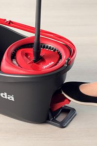 Turbo 2in1 Pedallı Temizlik Seti, 3 YIL GARANTİLİ, Teleskopik Sap, Mikrofiber Başlık, ürün fotoğrafı
