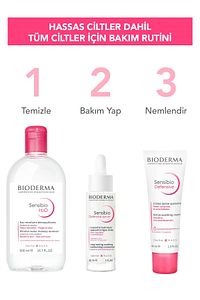 Sensibio H2O Micellar Makyaj Temizleme Suyu Büyük Boy Hassas ve Normal Ciltler 850 ml ürün fotoğrafı