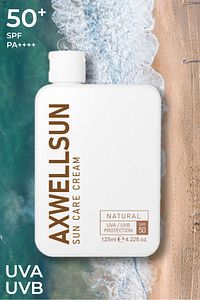 SPF 50+ Leke Karşıtı Güneş Kremi 125ml | Nemlendirici & Yüksek Koruma | Beyazlık Bırakmaz ürün fotoğrafı