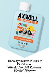 Kids Sun Cream Çocuk Güneş Kremi Çok Yüksek Koruma Spf 50 100ml ürün fotoğrafı