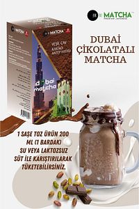 DUBAİ ÇİKOLATALI MATCHA ürün fotoğrafı