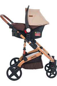 Truva 1712 Travel Sistem Bebek Arabası Kahve ürün fotoğrafı