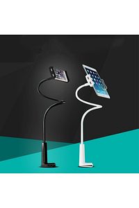 Masaüstü Akrobat Telefon Ve Tablet Tutucu Stand 360 Derece Oynar Başlıklı Siyah ürün fotoğrafı