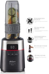 AR1148 Shake'N Take Dream Kişisel 500 W Smoothie Blender - Siyah ürün fotoğrafı