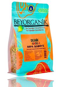 Organik Sebzeli Arpa Şehriye 100gr (PESTİSİT VE AFLATOKSİN ANALİZLİ) ürün fotoğrafı